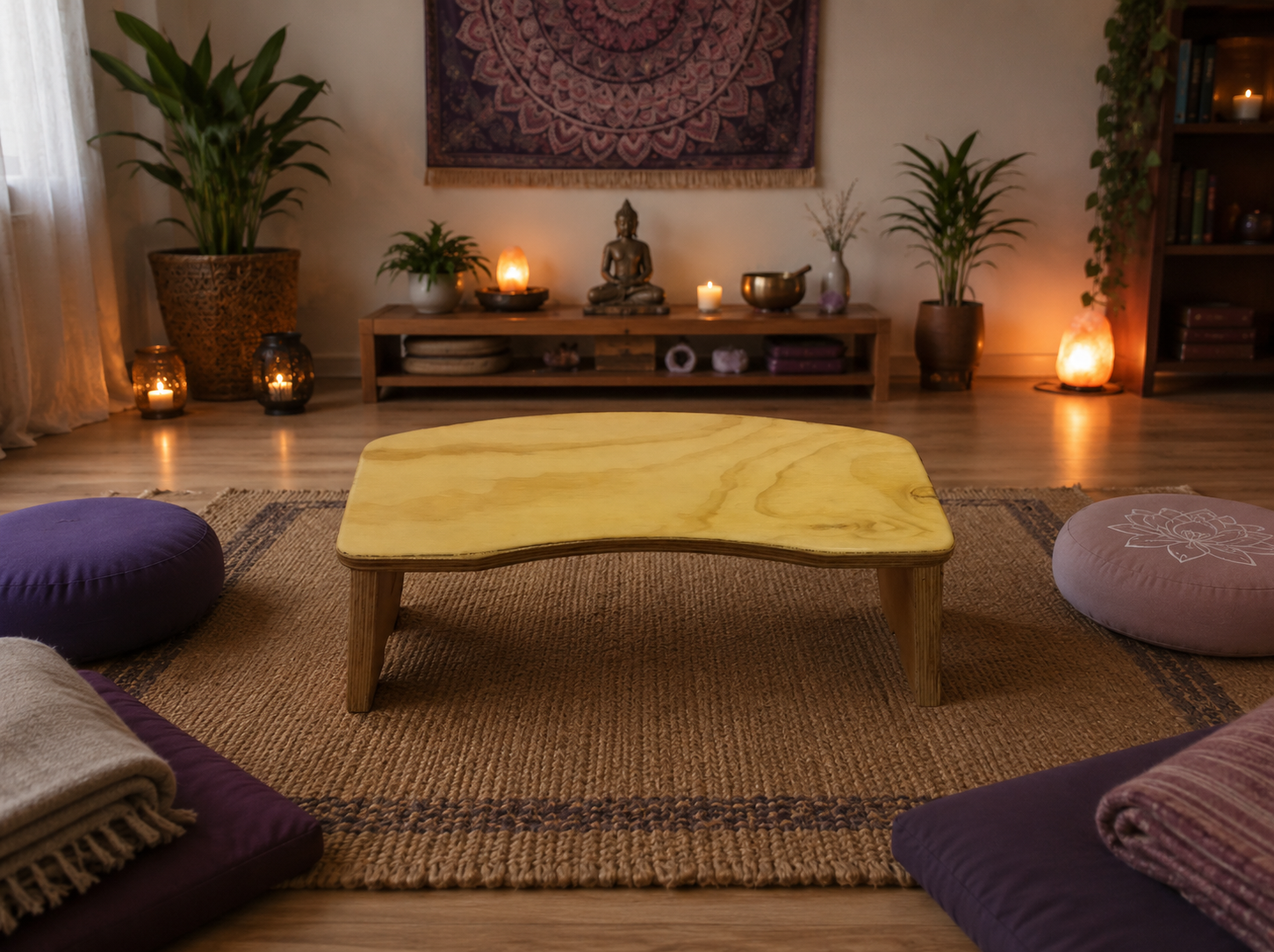 Banqueta Automática de Meditación y Multiuso