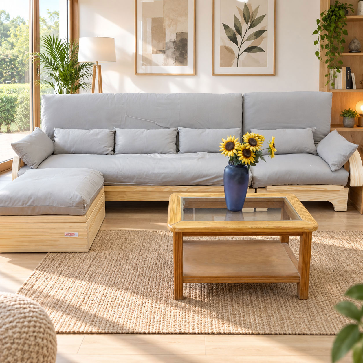 Sofa Ampliado y Chaise Longue