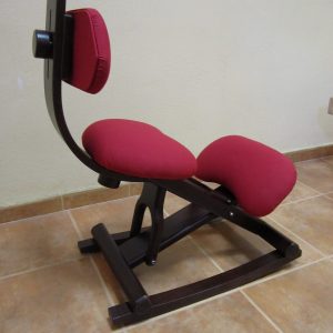 Silla Ergo. Balancín color wengué (negra)