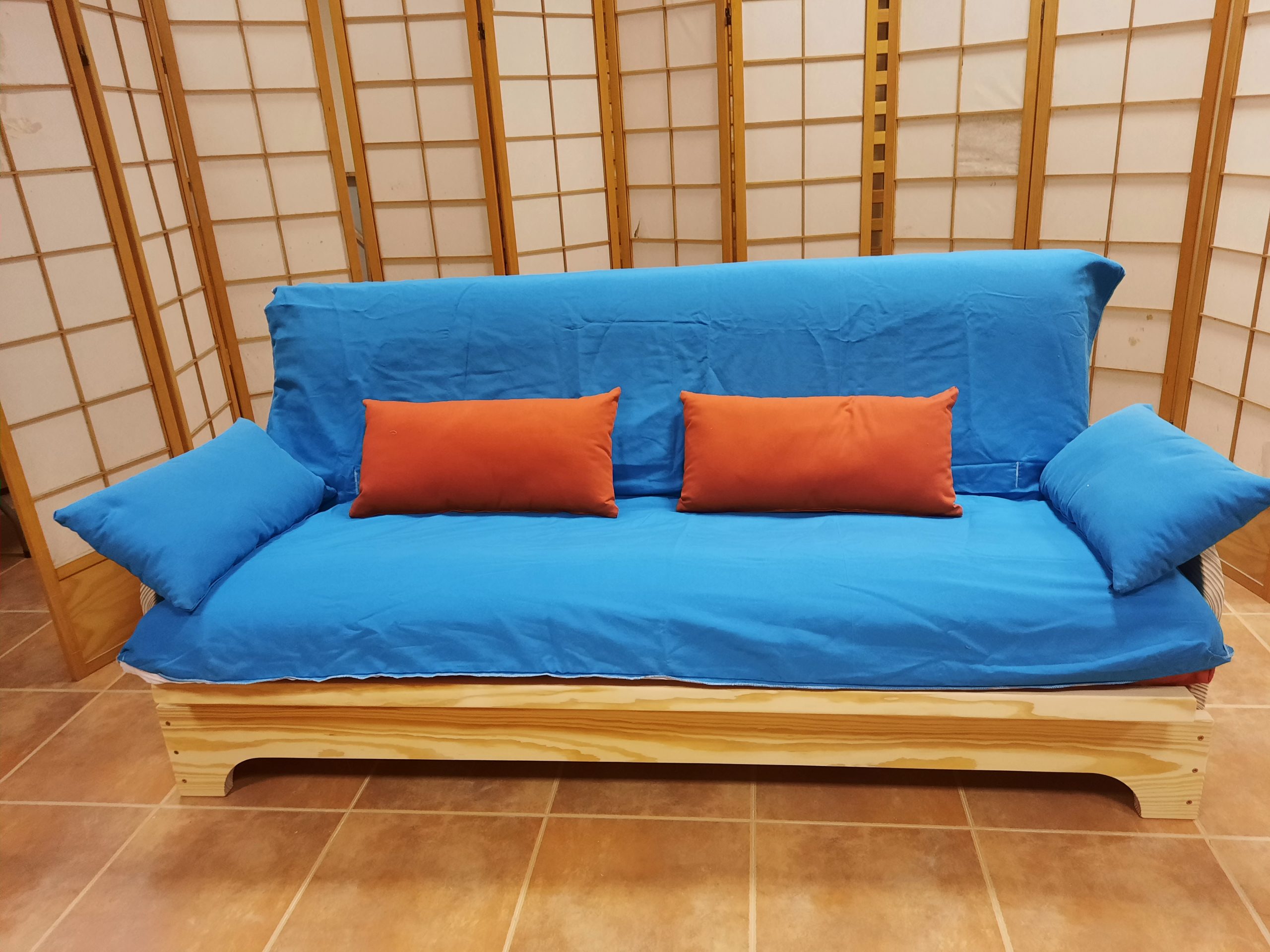Continental Inadecuado Tendero Sofa cama Nueva Linea Eco. - Fustaforma