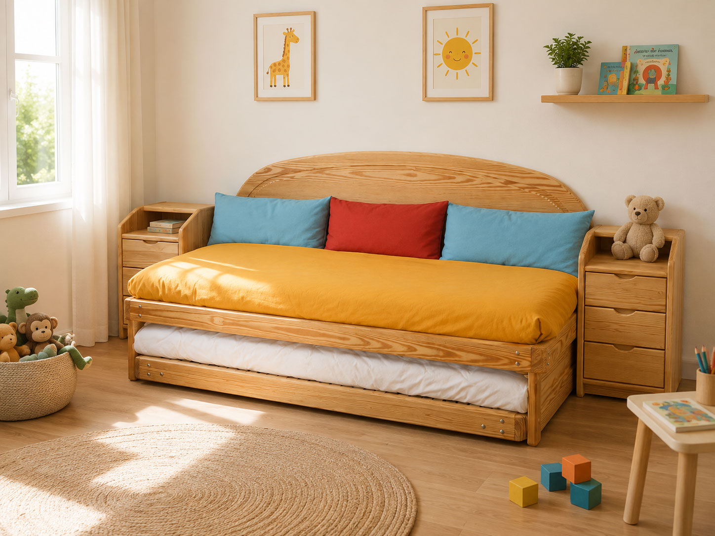 Cama-Nido-de-90-con-Cabecero-Románico-Hispalis